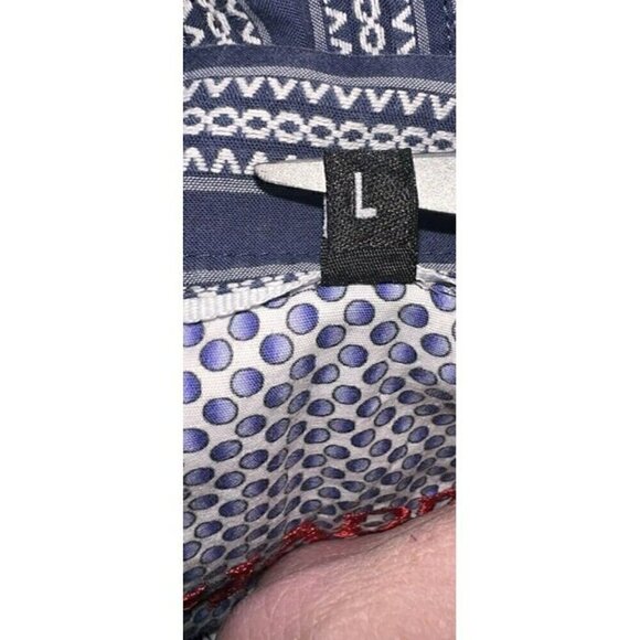 Cuadra Style Legacy Long Sleeve Button Up Shirt Large Made In Turkey - Picture 7 of 12